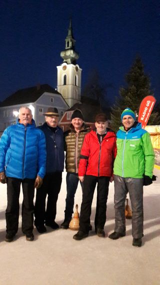Sieger : Klaus Rienesl, Harrer Andi, Papst Günther, Eckmayr Manfred