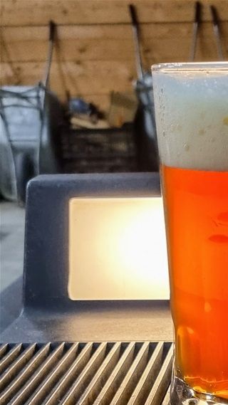 Das aktuelle Ruflinger Stöbelbier, ein feines, süffiges Rotbier