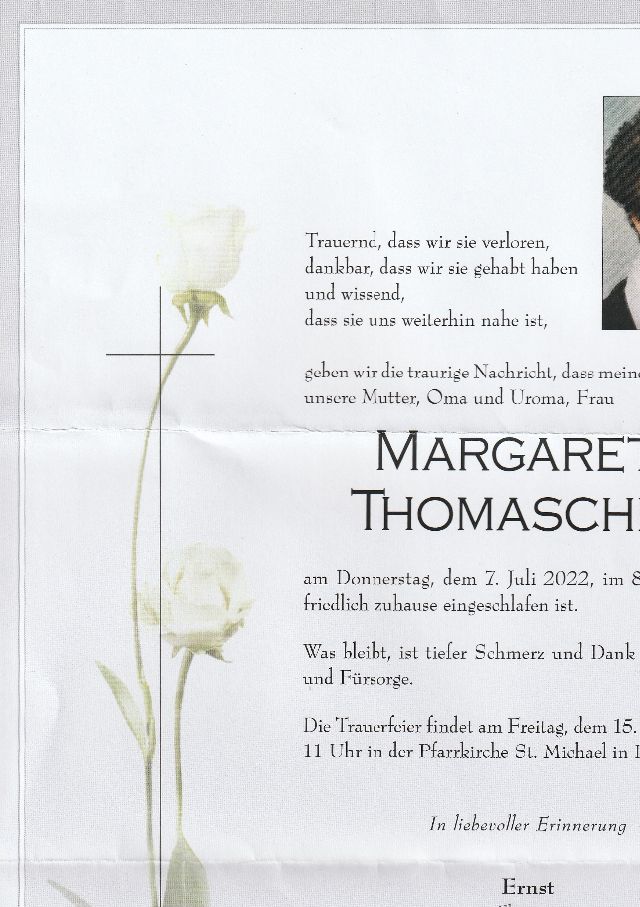 Margaretha Thomaschitz+