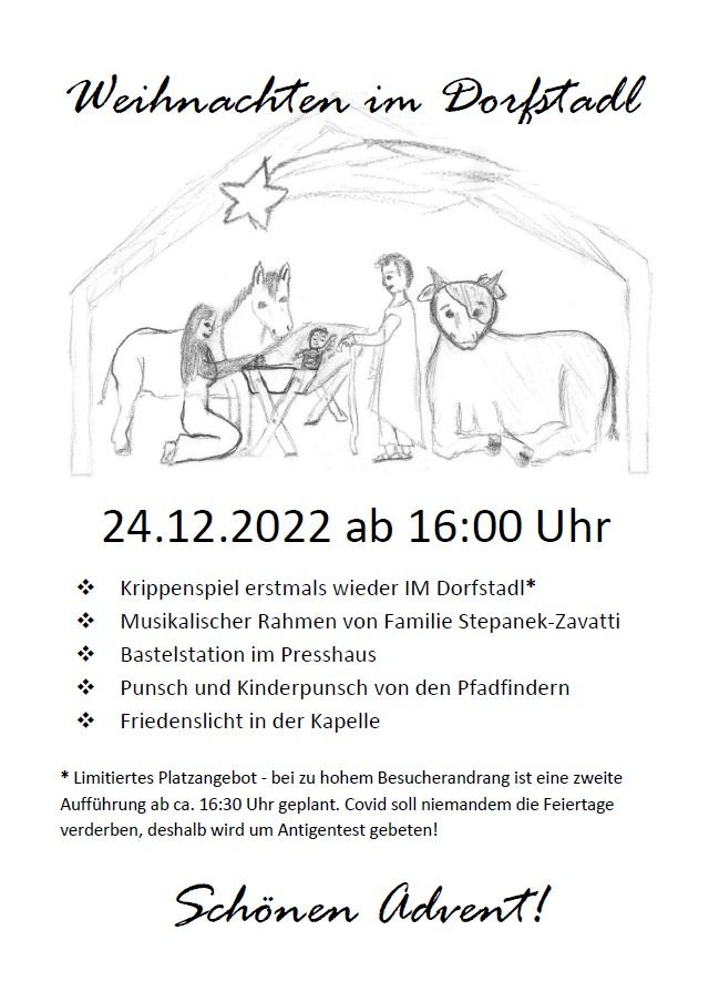 Traditionelle Ruflinger Kinder-Weihnacht